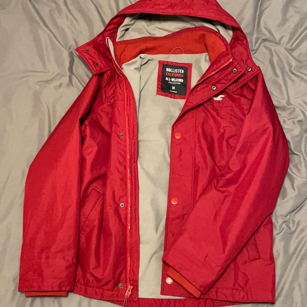 Hollister men’s all weather coat